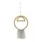Hello Honey® Gold Round Metal Wall Hanging with Tassel